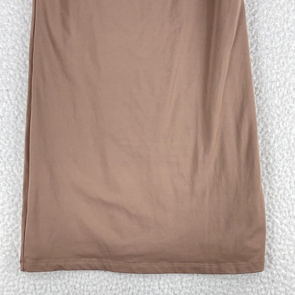 Aritzia Babaton Nude Contour Dress Womens Pullover Stretch Sleeveless Size Large - Picture 3 of 9